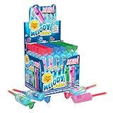 Chupa Chups Melody Pop Holiday Candy Variety Pack, Assorted Flavors, Whistle Lollipops, Individually Wrapped Candy for Christmas Stocking Stuffers for Adults & Kids, 30 Count Showbox Case