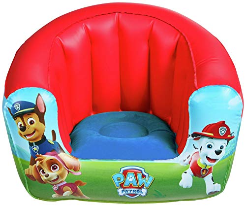 FUN HOUSE Pat’Patrouille Stella & Everest Siège Lune Pliable Enfant – Rose, Confort & Rangement Facile Dès 24 Mois