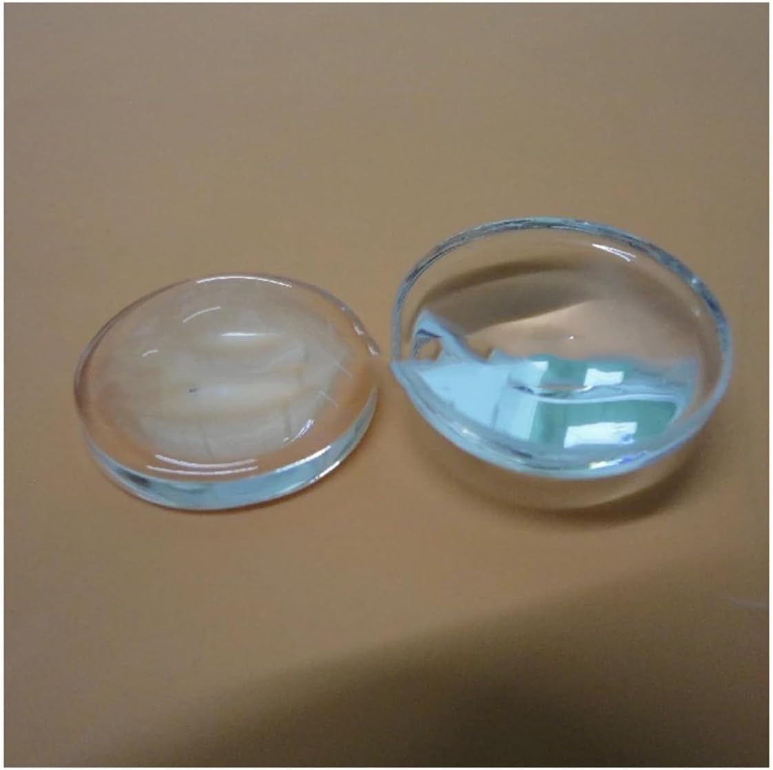 Prisms & Kaleidoscopes 3pcs Optical Lens for LED Flashlight Torch Auto Car Lamp Projection Light Science Classroom Optics Kits (Size : D30H9.8F25)