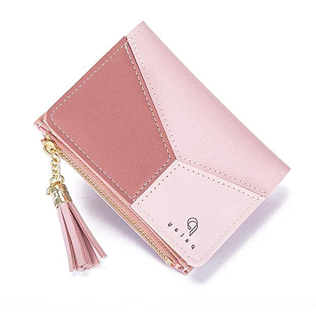 Small PU Leather Multi Wallets with Credit Card Holder,Coin Purse Zipper,Small Secure Card Case,Gift Wallet for Women and Girls-image-17