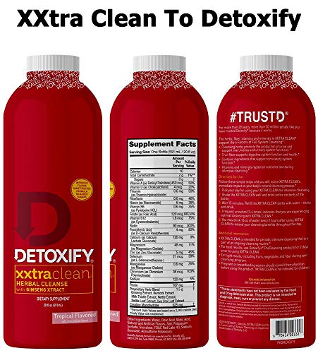 Detoxify XXtra Clean Cleansing Drink - Herbal Precleanse Capsules - RU Clean 6 - Pre Cleanse, Detoxify and Quick Flush… - Image 5