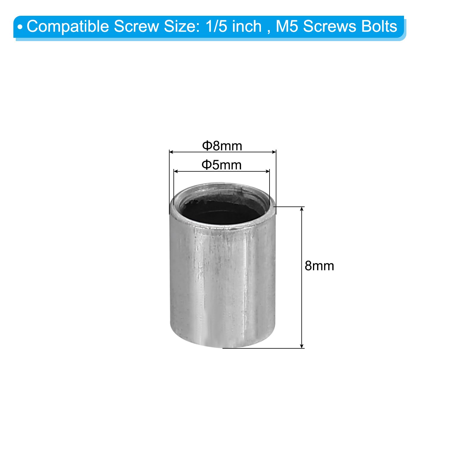 PATIKIL M5 Steel Spacers - Image 2