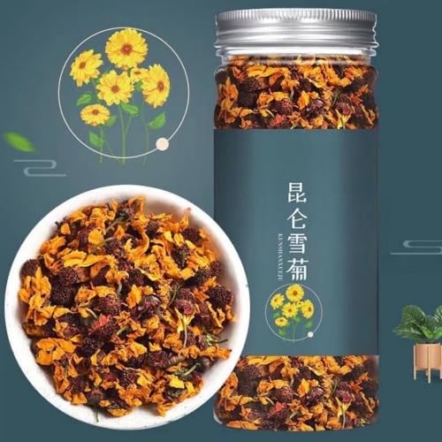 Bacilio 雪菊の花 雪菊 崑崙雪菊茶 菊の花 花茶 中国茶 乾燥菊の花 ハーブティー 無添加 自然栽培 (120g(40g*3))