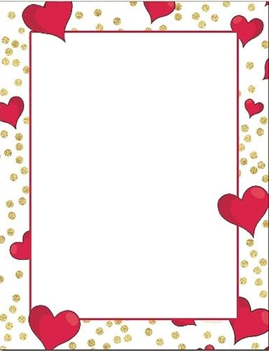 Miniatura 7 de Bright Hearts Letterhead Laser & Inkjet papel para impresora de inyección de tinta, Rojo, verde, amarillo, azul.