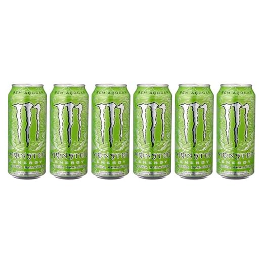Pack de Energético Monster Ultra Paradise lata 473ml 6 unidades