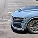 Fancemot Matte Black Front Bumper Lip Compatible with Ford Mustang Dark Horse 2024 2025 2026, Splitter Diffuser Protector Body Kit