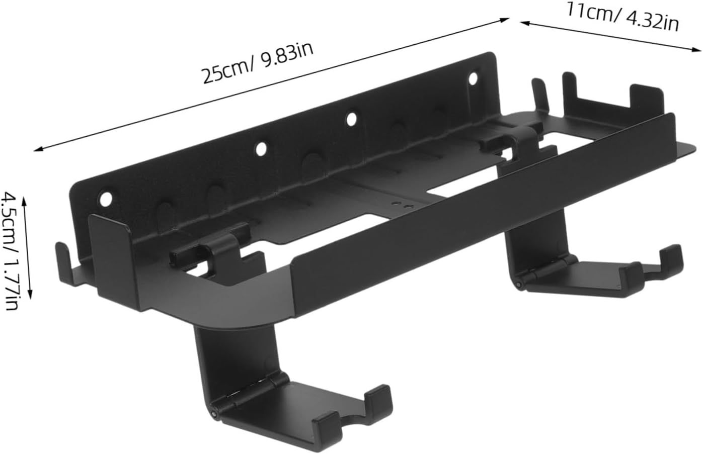SEWACC Multi-Functional Wall Mount for Console Game Controller and Headset Holder Adjustable Storage Rack for Gaming Accessories Compact Design for Gamers
