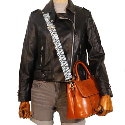 Image of Wide Shoulder Strap Adjustable Replacement Belt Crossbody Canvas Bag Handbag