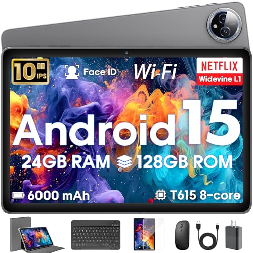 Android 15 ^ubg 10C`A24GB RAM 128 ROMAL[{[hP[Xt^ubgA}EXX^CXA1TB g\AOcta-Core 6000mAh 1280x800 IPS HDA5G WiFiAT615 CPUA\