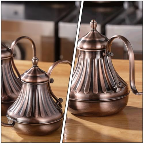 Cafetera para verter cafe resistente al calor de acero inoxidable para cocina casera 5