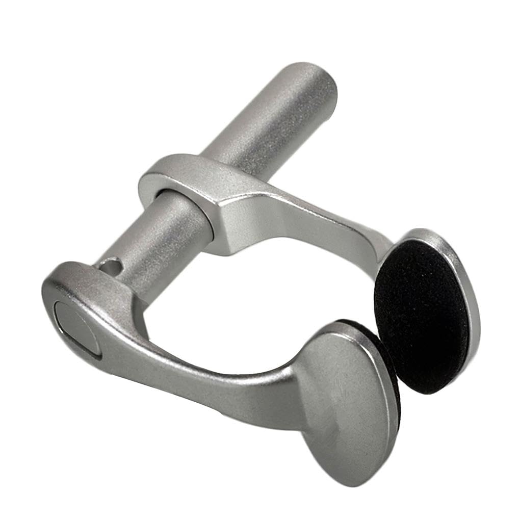 Pinza de nariz para buceo, ayuda de entrenamiento, aleación de aluminio, a prueba de óxido, equipo de esnórquel en río, a prueba de golpes, estilo 2