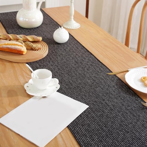 Chemin de table de 108 pouces lavable pour protéger et décorer votre table à manger - 8