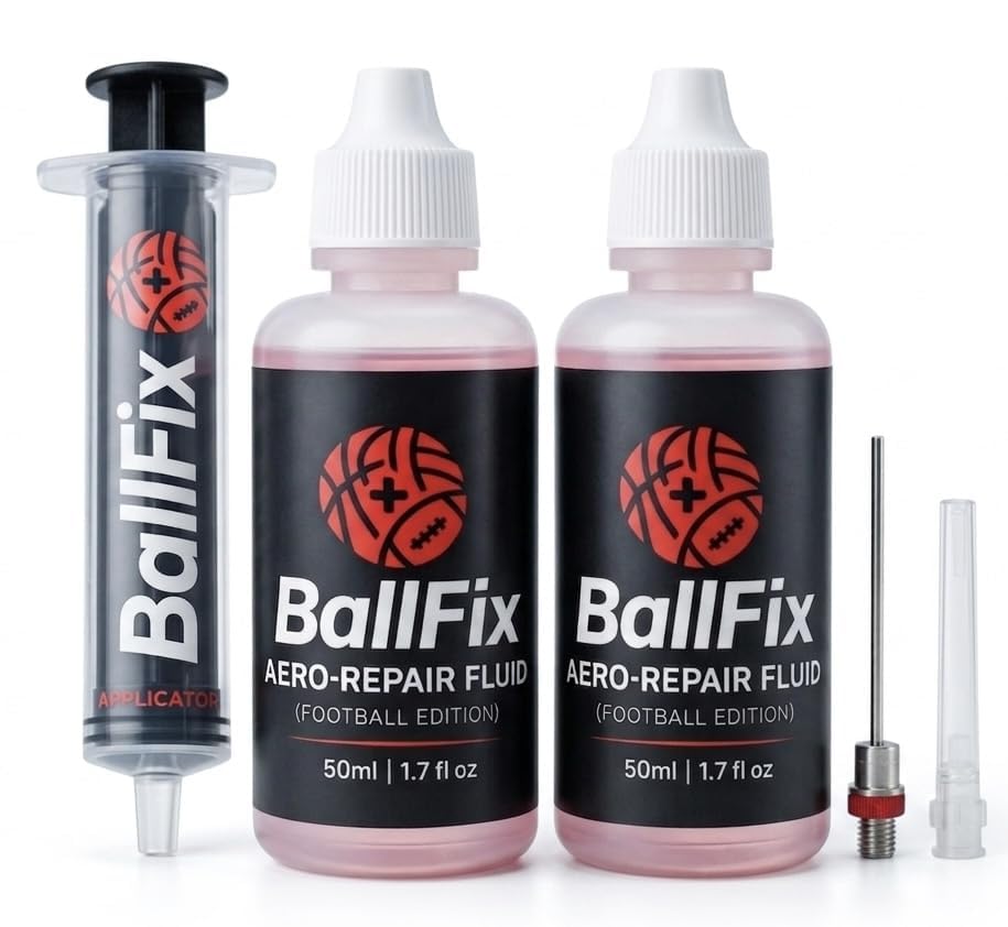 Football leaks Repair Liquid (120 ML) - Advanced Liquid Sealant for Football, Basketball & Volleyball - Fixes Puncture & Bladder Leaks Instantly (No Tools Required) Fixes 6 Balls (120 ML)-picture-33