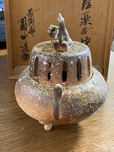 信楽焼　香炉　二代西尾陶山作　1970年代 Amazon.co.jp: 信楽焼 香炉 二代西尾陶山作 1970年代 : ホビー
