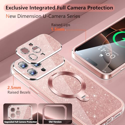 for iPhone 16 Pro Case with 360° Spin CD Stand & Screen Protector, by SIYUKBM - Used condition - Image 5
