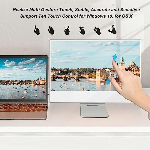 HEEPDD Laptop-Monitor, 100–240 V, 10-Punkt-Touchscreen, 1920 X 1080 IPS, 16 Zoll, Flexibler Tragbarer Monitor, Großer Betrachtungswinkel mit Magnetischem Ständer für Spiele (EU-Stecker) – Bild 5