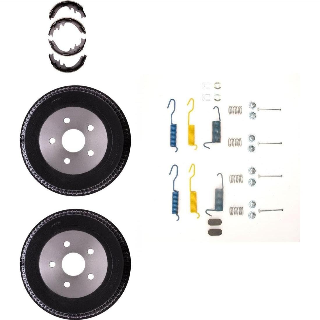 Drum Brake Hardware Kit Drum Brake Shoe for Mercury Cyclone 1968 7.0L 428cid V8
