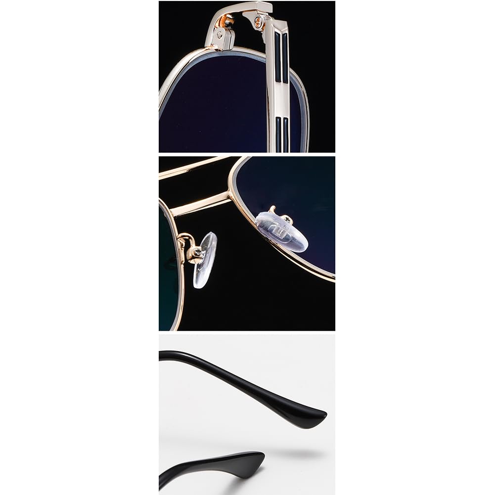 JIETIAN Gafas de Lectura multifocales progresivas RetroHD, Lentes asféricas de Resina 1,56/protección contra la luz Azul adecuadas,03,+1.75