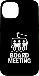 Board Meeting - Snowboarding Holidays Fun Case for iPhone 13