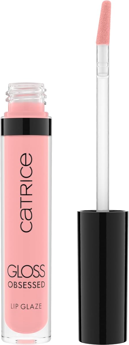 Esmalte de labios Catrice Gloss Obsessed (020 mismo brillo, día diferente) | Brillo teñido de alto brillo con aceite de macadamia y vitamina E, hidratante, vegano y sin crueldad animal, sin parabenos ni gluten