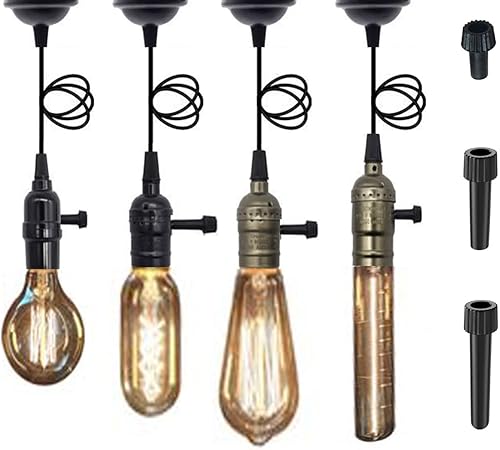 Miniatura 2 de Hyamass Paquete de 20 pomos de repuesto estándar para interruptor de lámpara, interruptor de encendido y apagado, interruptores roscados para