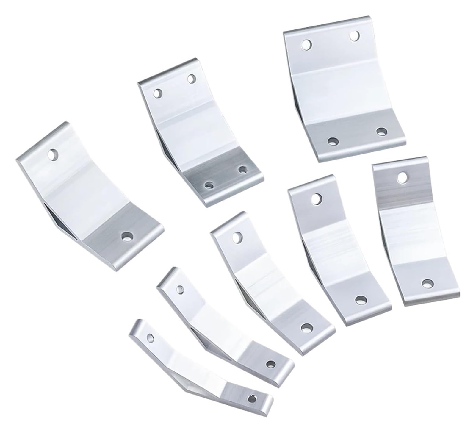 Voplivat 4545-2Holes Aluminium Profile Corner Brackets 4Pcs 135 Degree 2020-8080