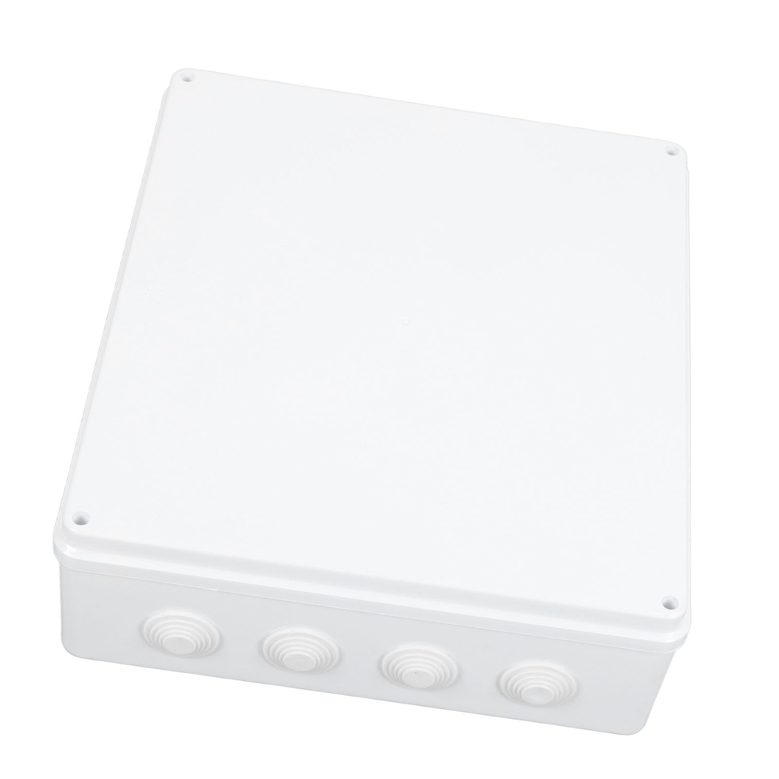 YWBL-WH Caja de Conexiones Eléctricas Caja Eléctrica de Plástico ABS 400 X 350 X 120 Mm IP65 Cubierta Preperforada Resistente a Impactos para Conexiones de Equipos de Cableado Residencial en