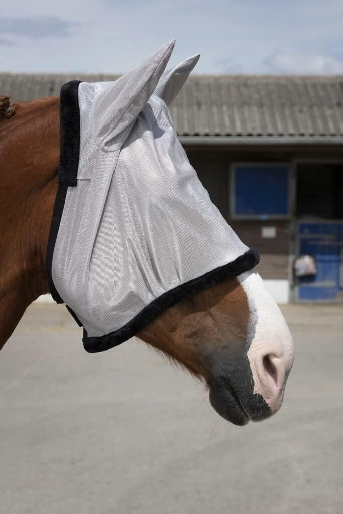 (Ekia) 3338025596299 Horse Riding Equipment MASQ.Anti-M.ETH Pro P.S.GRIS 306743002, oner Size, Other