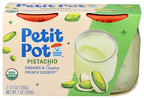 Petit Pot Organic Pistachio French Dessert, 8 Oz #TOP28
