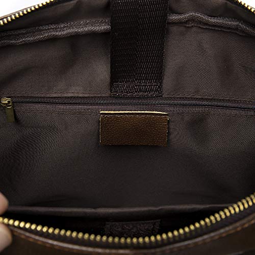 Vintage Lederen Schouder Messenger Bag voor Mannen Vrouwen Hangtas Reizen Buiten Business Office School Fanny Pack Portemonnee Riem Crossbody Satchel Sling Pouch - Image 8