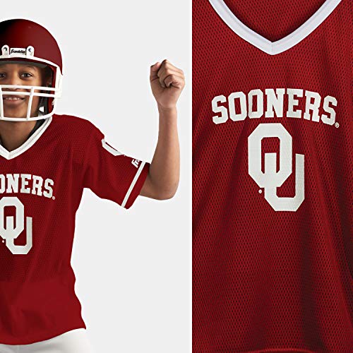 Franklin Sports Ncaa Oklahoma Sooners Kids College Football Uniform Set - Youth Uniform Set - Includes Jersey, Helmet, Pants - Youth Medium #TOP6