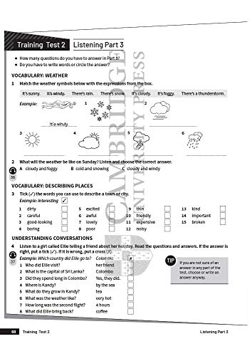 Key for schools trainer for update 2020 exam. Six practice tests with answers and teacher's notes. Per la Scuola media. Con espansione online. Con ... and Teacher's Notes with Downloadable Audio