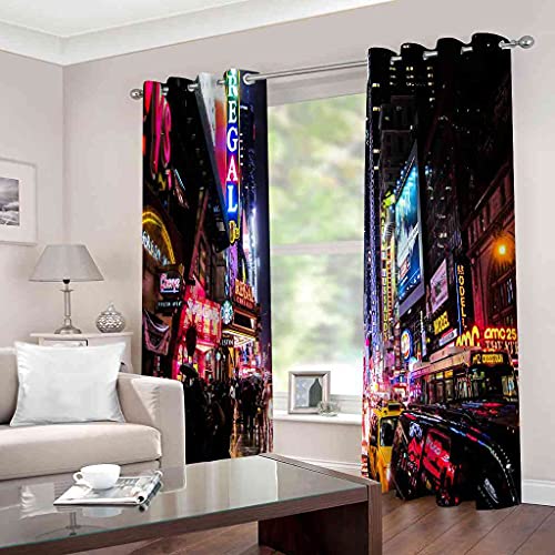 Rideaux occultants enfant 3D en polyester isolant 140x160cm - 3