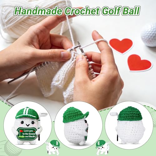 Crochet Golf Ball Love Gift
