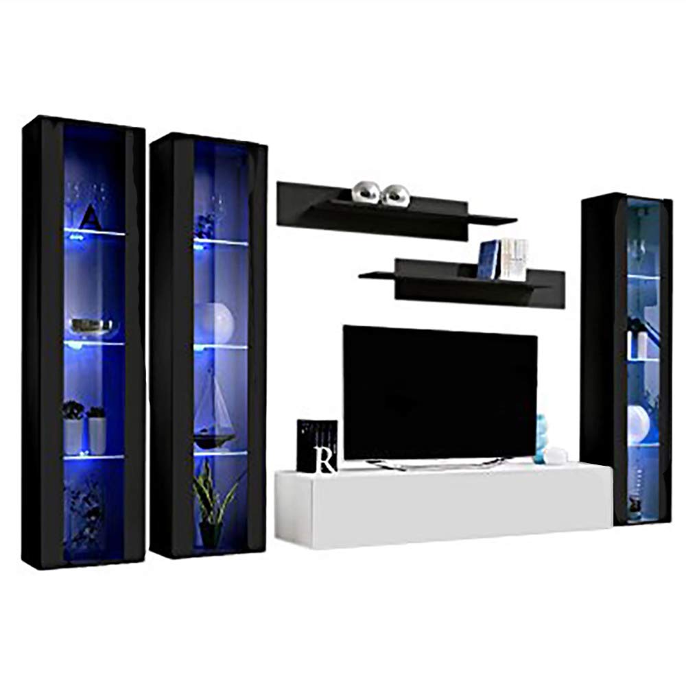MEBLE FURNITURE & RUGS Fly C 30TV Wall Mounted Floating Modern Entertainment Center