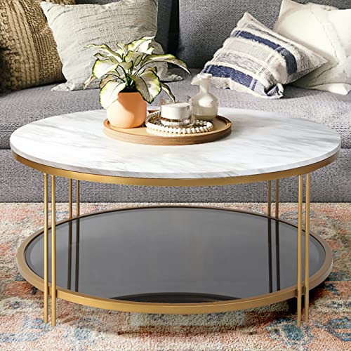 Buy LALUZ Furniture Modern Metal Tube Base, Oak Venner, 36'' Coffee