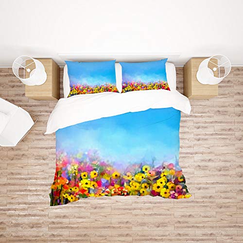 Housse de couette ultra douce microfibre pour éviter la transpiration
