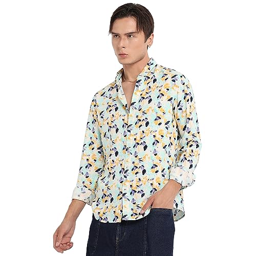 Image of Campus Sutra Men's Regular Fit Shirt