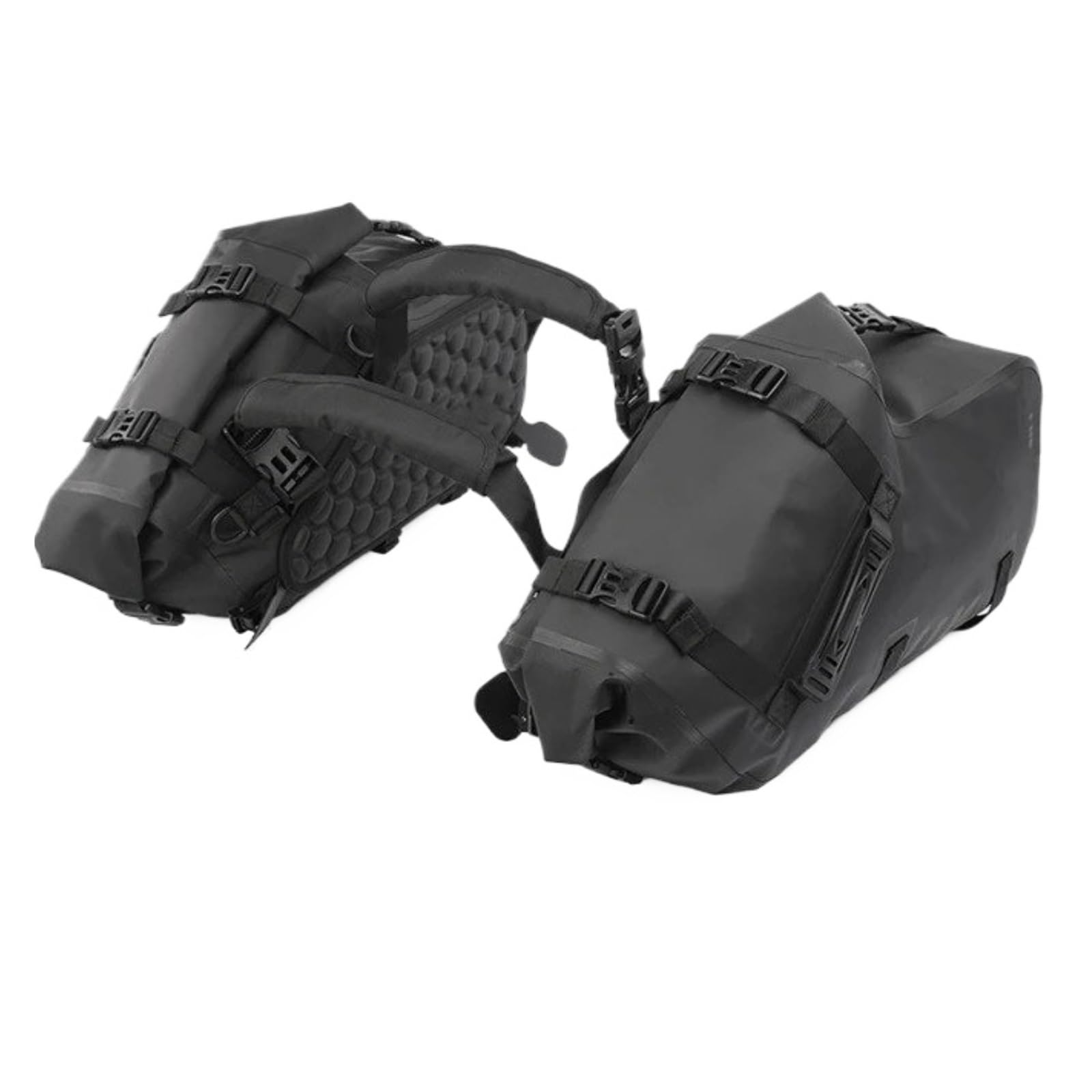 Top Case Motos Bolsa De Asiento Trasero para Motocicleta, Alforja Motor Impermeable 18L Equipaje Lateral Bolsa De Moto