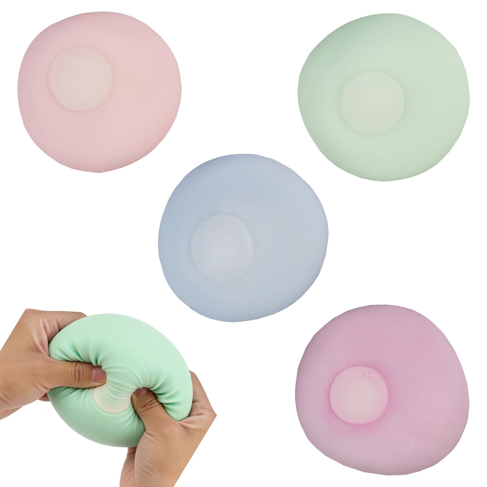 Lot De 5 Balles Anti-Stress Newaner – Dureté Progressive (15-30 Kg) – Rééducation Main Et Soulagement Anxiété