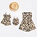 Mommy and Me Dresses Outfits Floral Print Sling Family Matching Belted Jumpsuit Romper V Neck Sleeveless Summer Casual Clothes Suit Set for Mother and Daughter Yellow Bustier Leopard 3-6 Months