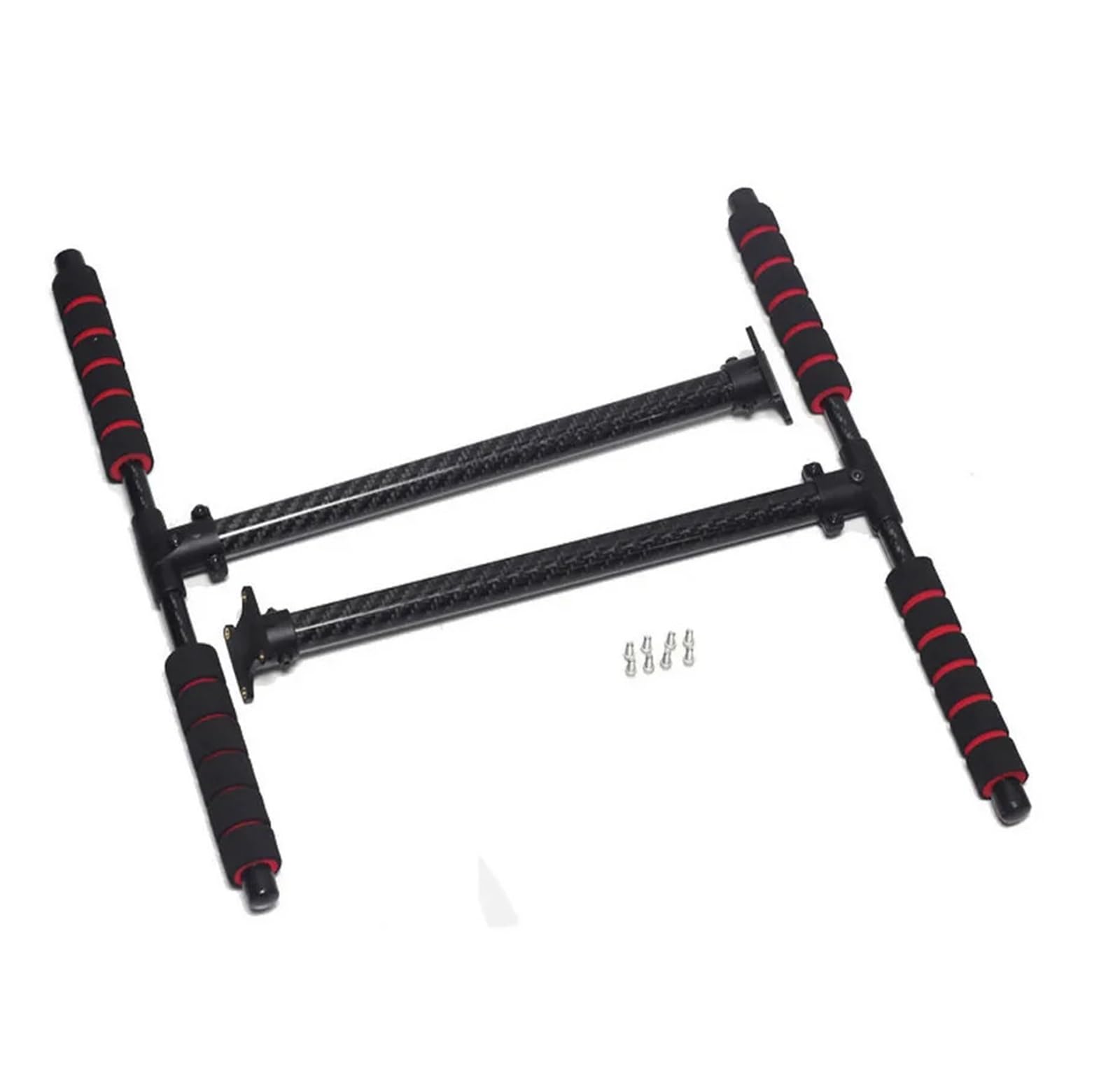Patín De Tren De Aterrizaje Electrónico Alto En Forma De T De Fibra De Carbono for RC FPV Quadcopter Multicóptero Hexacóptero S500 S550 F550 Quick(170 fix)