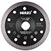 Produktbild HERZO Diamanttrennscheiben 125mm x 22,23 mm von Feinsteinzeug,Fliesenscheibe Trocken/Nass Diamantscheibe 125mm Fliesen, Feinsteinzeug, harter Keramik
