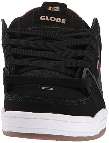 Image of Globe Men's Fusion Shoe, Black /White /Tobacco, 6 M US
