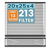2 Pack 213 Replacement Filter Compatible with April-aire 213 House Air Purifiers 1210, 1620, 2210, 2216, 3210, 4200, MERV 13 Furnace Filter Replacement, 20x25x4
