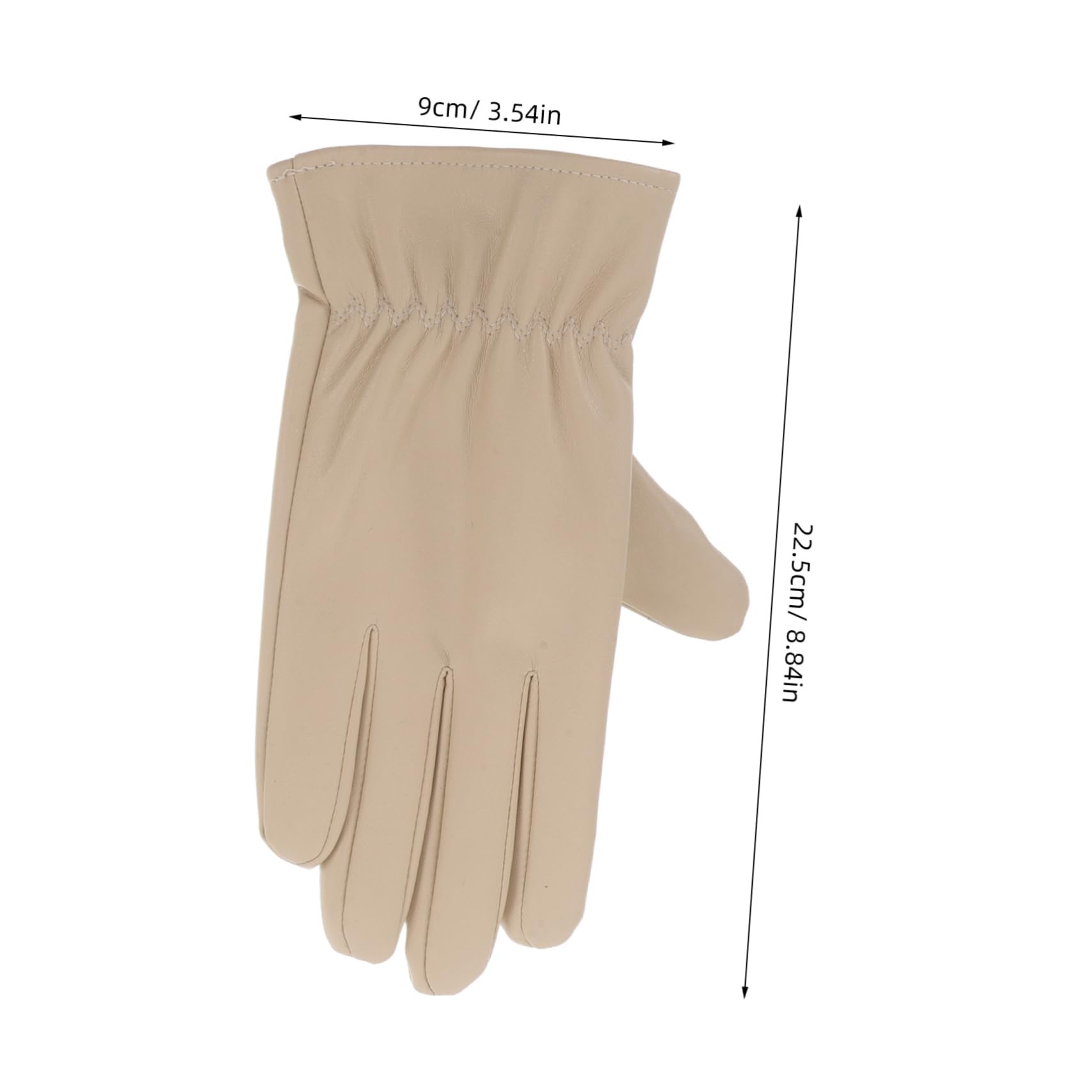 Toddmomy Equestrian Winter Gloves Women's Thermal Liner Waterproof Gloves Touchscreen for Horse Riding