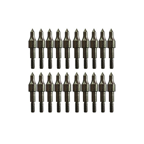 JIEXI HWYP Archery Arrow Field Points for ID 6.0mm Arrow Pack of 50