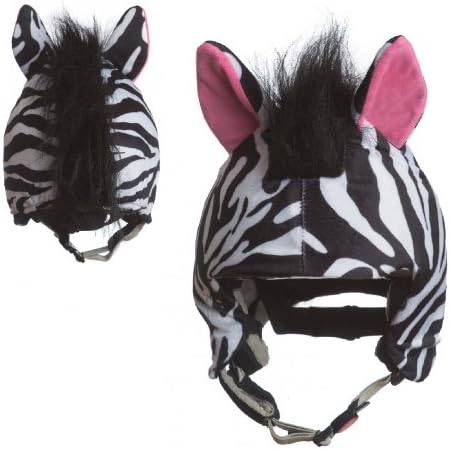 Ski helmet cover Zebra