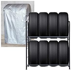 AufuN Reifenständer für 8 Reifen