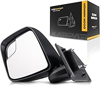 Vista 1 de Espejo de puerta para Nissan NV200 2013 14 15 16 17 2018 lado del conductor Manual Modelo S Texturizado Reemplazo para NI1320245